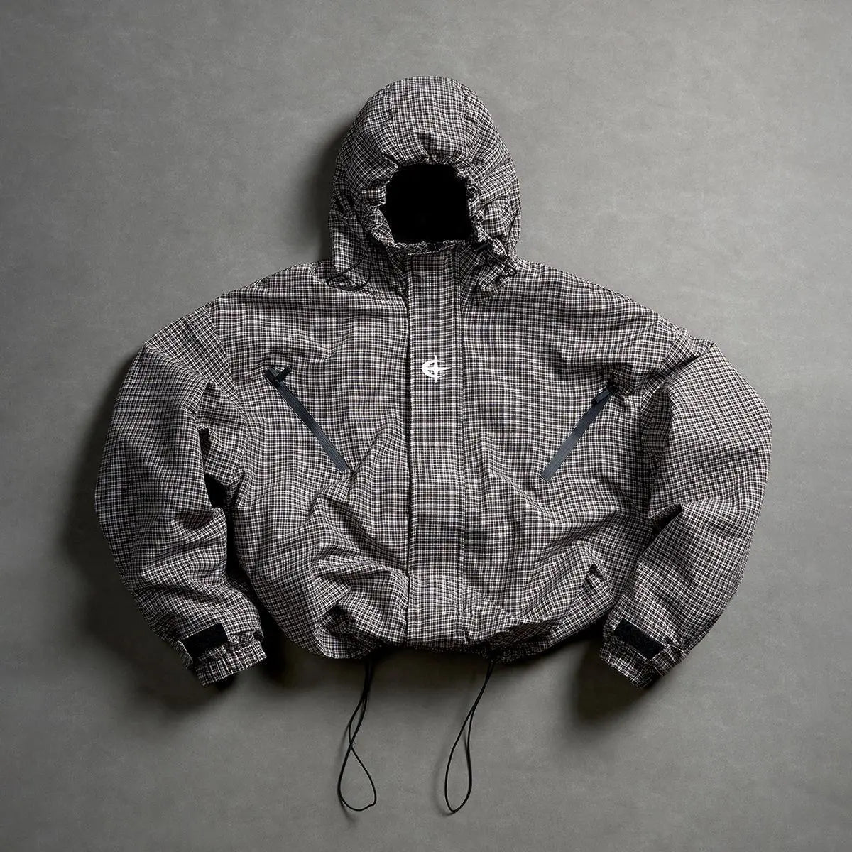 Men's Lightweight Hooded Windbreaker Jacket in Khaki - Casual Outdoor Sports Coat for Running, Hiking, and Travel