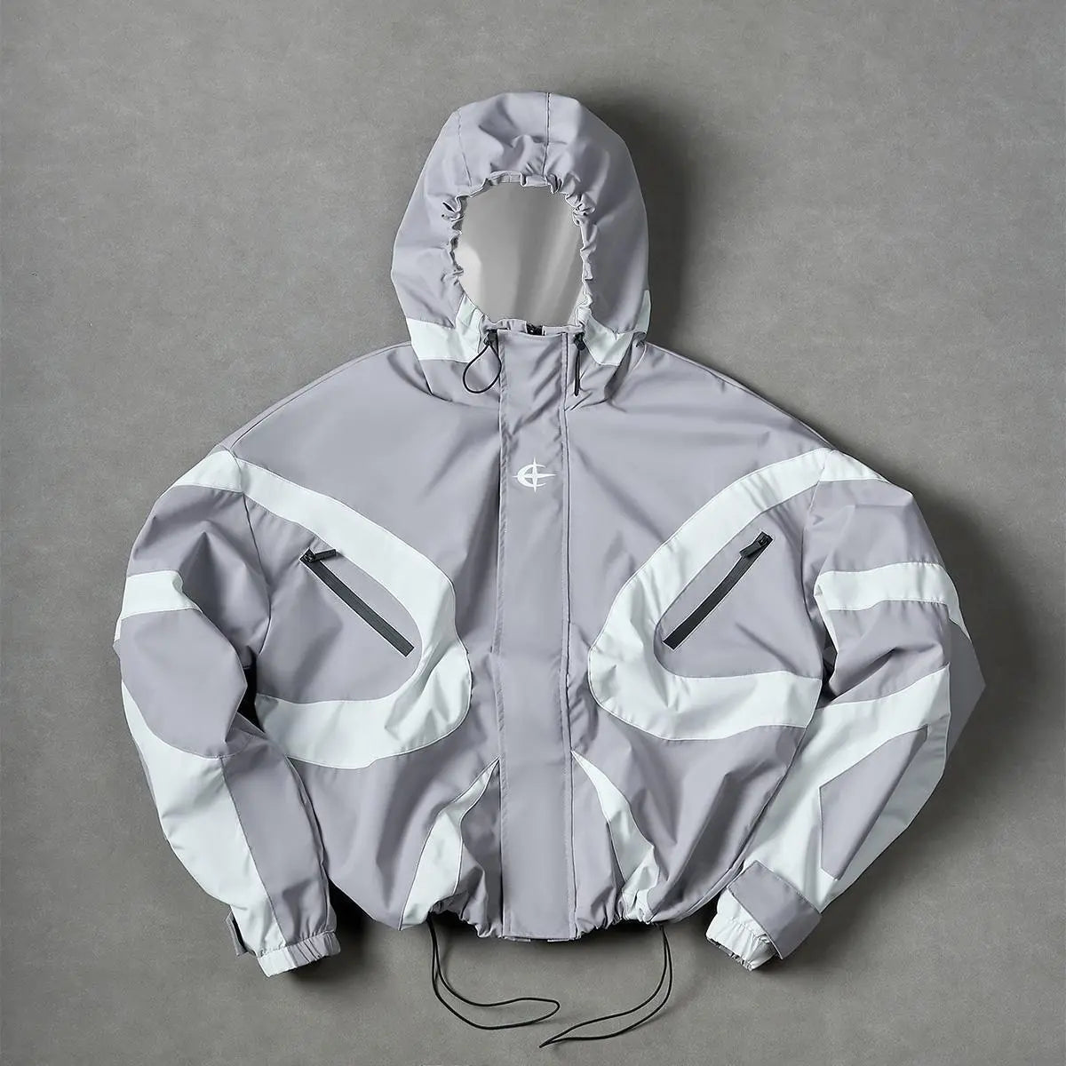 Men's Lightweight Hooded Windbreaker Jacket in Khaki - Casual Outdoor Sports Coat for Running, Hiking, and Travel