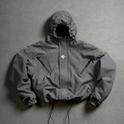 Men's Lightweight Hooded Windbreaker Jacket in Khaki - Casual Outdoor Sports Coat for Running, Hiking, and Travel